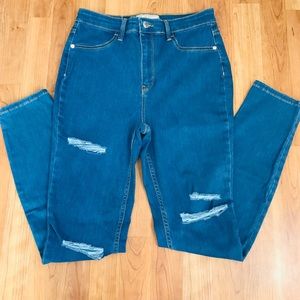 Free People Distress DenimJeans Sz 30